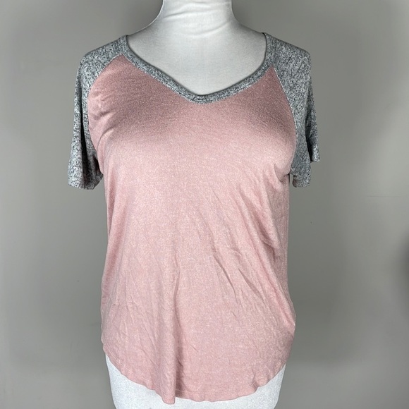 So Color Block baseball tee - Picture 1 of 7